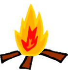 What a cool looking fire I am, wow it must have taken much work to make me look this good